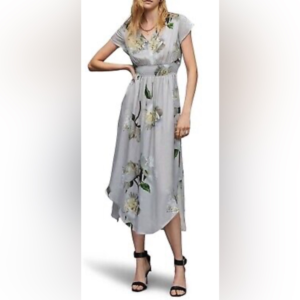 Allsaints Leila Cordelia Floral Print Dress